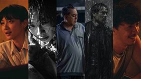  智齒_林家棟 LAM Ka-tung_Limbo。、 窄路微塵_張繼聰 Louis CHEUNG Kai-chung_The Narrow Road。 窄路微塵_袁澧林 Angela YUEN Lai-lam_The Narrow Road、 智齒_劉雅瑟 Cya LIU_Limbo。白日青春 The Sunny Side of the Street　黃秋生。（圖／金馬執委會提供）