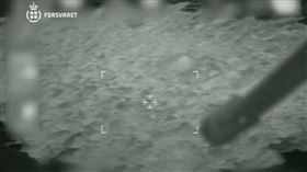 北溪3處天然氣外洩，最大直徑超過1公里。（圖／翻攝自Forsvaret）