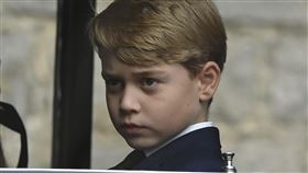 9歲喬治王子驚傳耍大牌。（圖／美聯社／達志影像）