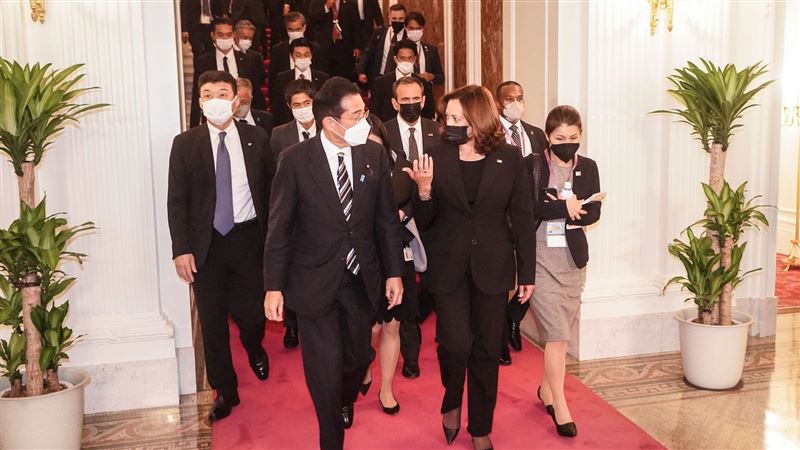 與日韓澳領袖會談　賀錦麗場場提台灣