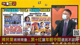 胡忠信表示國民黨助選團名單充斥大中國返祖現象