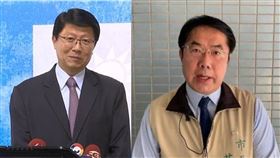 國民黨台南市長參選人謝龍介(左)、民進黨台南市長參選人黃偉哲(右)(圖/合成圖)