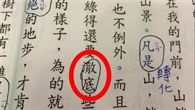 錯字,通用字,澈底,徹底