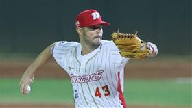 ▲味全龍Jake Brigham（布里悍）。（圖／味全龍球團提供）