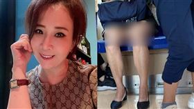 名嘴陳玲玲搭捷運見女乘客走光，好心上前提醒。（圖／翻攝陳玲玲臉書）