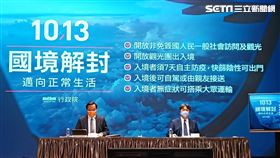 行政院今（29）日宣布入0+7將在10月13日上路，國境將解封。（圖／記者盧素梅攝影)