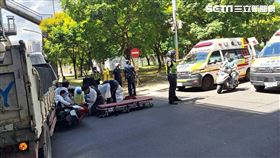 騎士,重摔無呼吸,違規,板橋,翻攝畫面