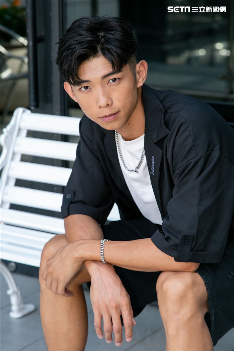 于成炘三立新聞網專訪。（圖／記者楊澍攝影）