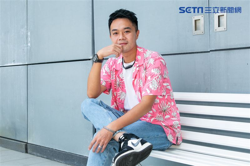 柯大堡三立新聞網專訪。（圖／記者楊澍攝影）