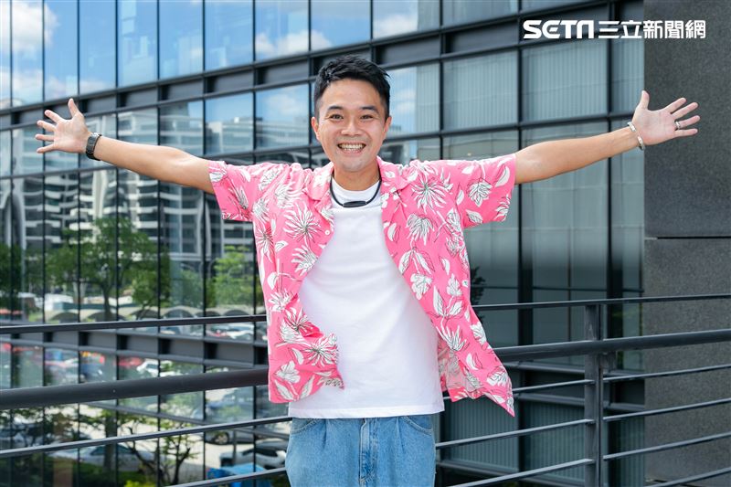 柯大堡三立新聞網專訪。（圖／記者楊澍攝影）