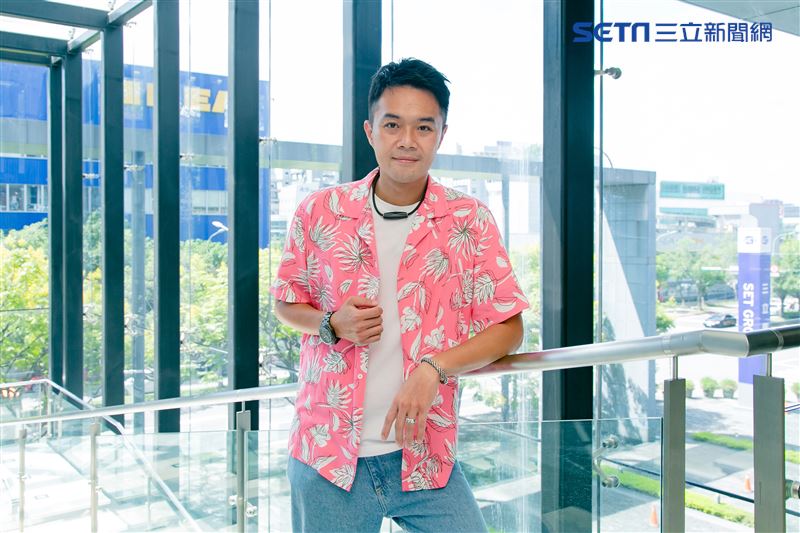 柯大堡三立新聞網專訪。（圖／記者楊澍攝影）