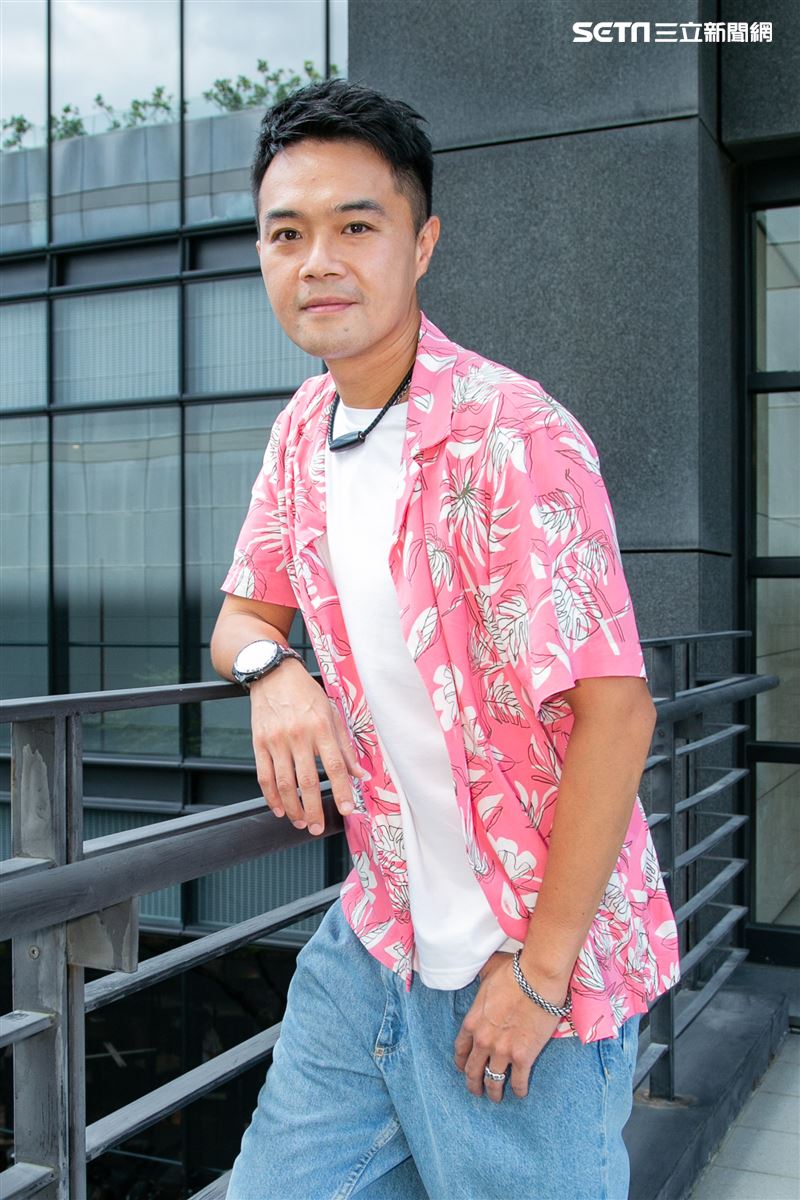 柯大堡三立新聞網專訪。（圖／記者楊澍攝影）