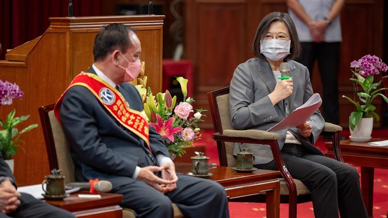 接見農業專家　蔡英文：推動農業升級轉型