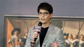 作家謝哲青29日出席活動記者會。（圖／記者游定剛拍攝）