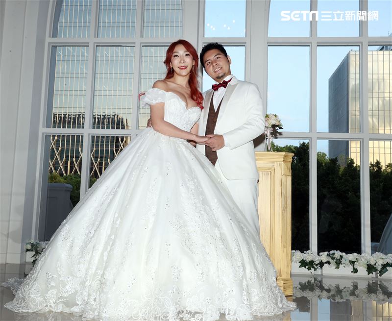 李宓婚禮。（記者邱榮吉/攝影）