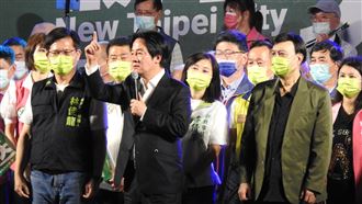 賴清德站台：支持林佳龍就是做小英後盾
