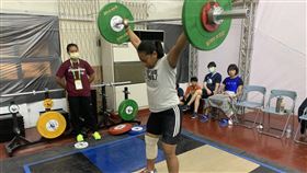 排灣族舉重力士丁欣薇。（圖／大會提供）