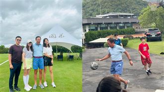 賈永婕兒奢華生日趴　郭董成亮點：超帥