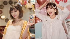 ▲玉兔（鄭如吟）從《我愛黑澀會》出道，現今懷孕成最美孕婦。（圖／翻攝自社群玉兔）