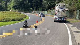 北宜公路、A1車禍、血跡、騎士命危