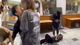 迎新.龍華科技大學,拖把,飲料,嘴對嘴(翻攝自 黑色豪門企業)