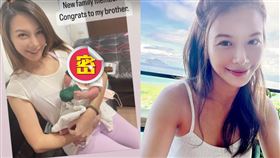 女星艾莉絲育有一女一子。（圖／翻攝自iris_1221_lily Instagram）