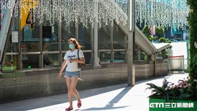 天氣/秋老虎(記者陳弋攝影)