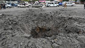 扎波羅熱（Zaporizhzhia）平民車隊遭襲　（圖／路透社／達志影像）