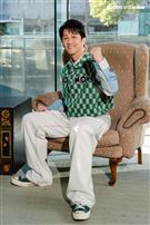 陳漢典三立新聞網專訪。（圖／記者楊澍攝影）