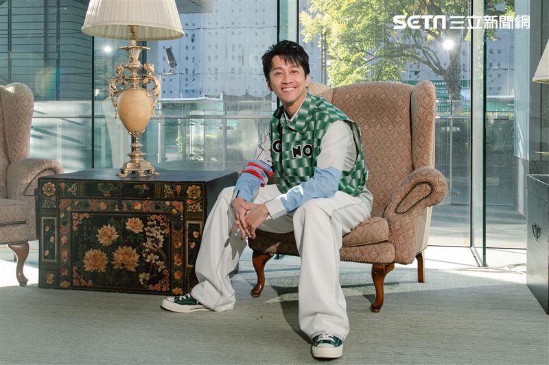 陳漢典三立新聞網專訪。（圖／記者楊澍攝影）