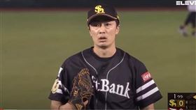 ▲軟銀鷹左投和田毅150勝。（圖／截自ELEVEN SPORTS）