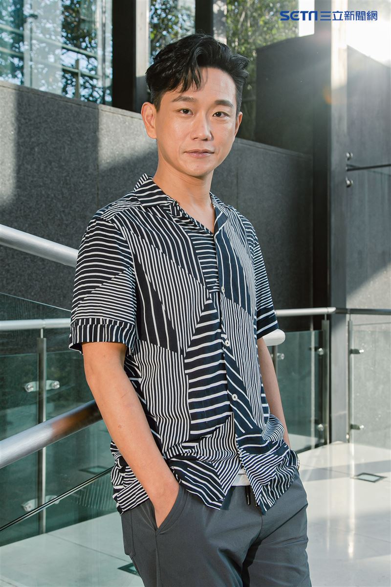 陳家逵三立新聞網專訪。（圖／記者楊澍攝影）
