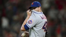 ▲狄格隆（Jacob deGrom）單場挨3轟。（圖／美聯社／達志影像）