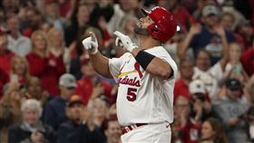 ▲普侯斯（Albert Pujols）炸裂生涯第701轟。（圖／美聯社／達志影像）