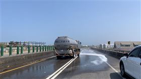 強鹼,大園,桃園,草漯,北區環境事故專業技術小組,台61線（圖／翻攝畫面）