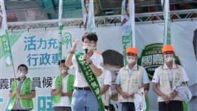 民進黨籍嘉義縣第一選區議員侯選人江佩曄　競選總部　（圖／翻攝畫面）