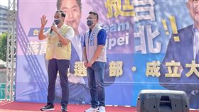 朱立倫出席張斯綱競總成立。（圖／記者鄭佩玟攝影）