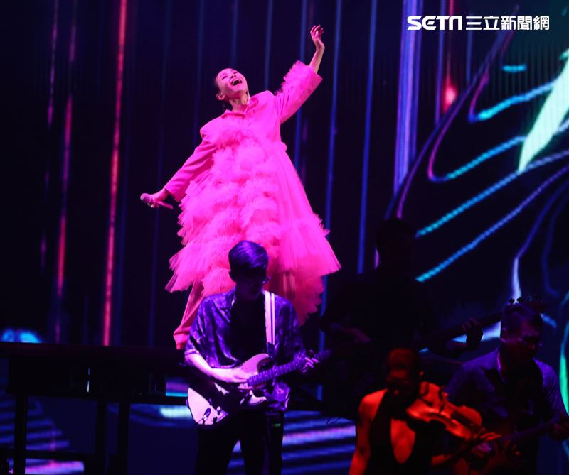 彭佳慧小巨蛋演唱會。（記者邱榮吉/攝影）