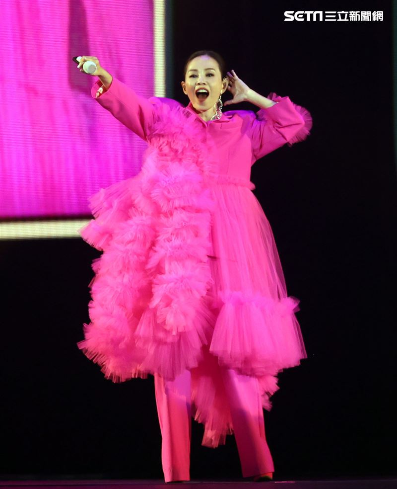 彭佳慧小巨蛋演唱會。（記者邱榮吉/攝影）