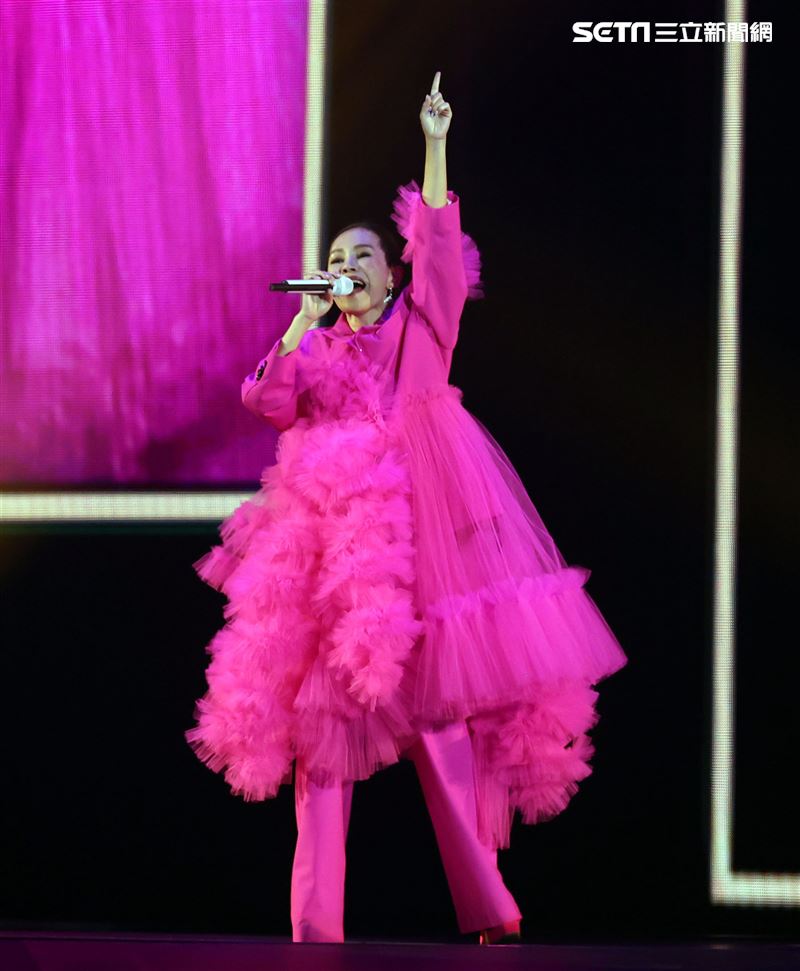 彭佳慧小巨蛋演唱會。（記者邱榮吉/攝影）