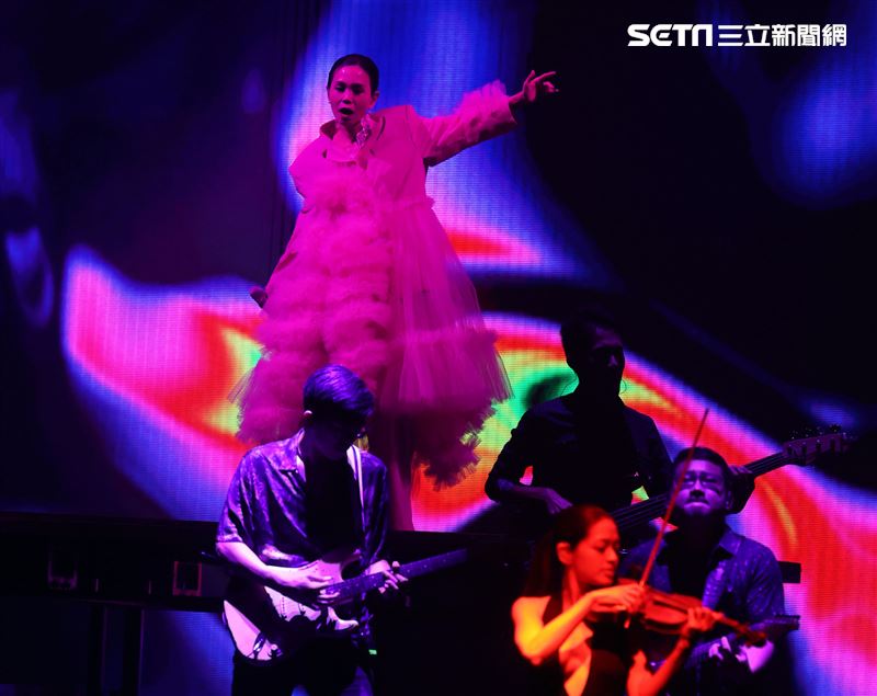 彭佳慧小巨蛋演唱會。（記者邱榮吉/攝影）