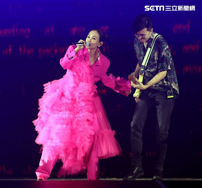 彭佳慧小巨蛋演唱會。（記者邱榮吉/攝影）