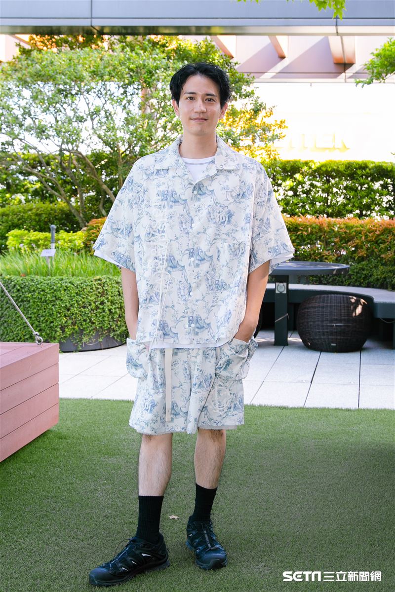 松野高志三立新聞網專訪。（圖／記者楊澍攝影）