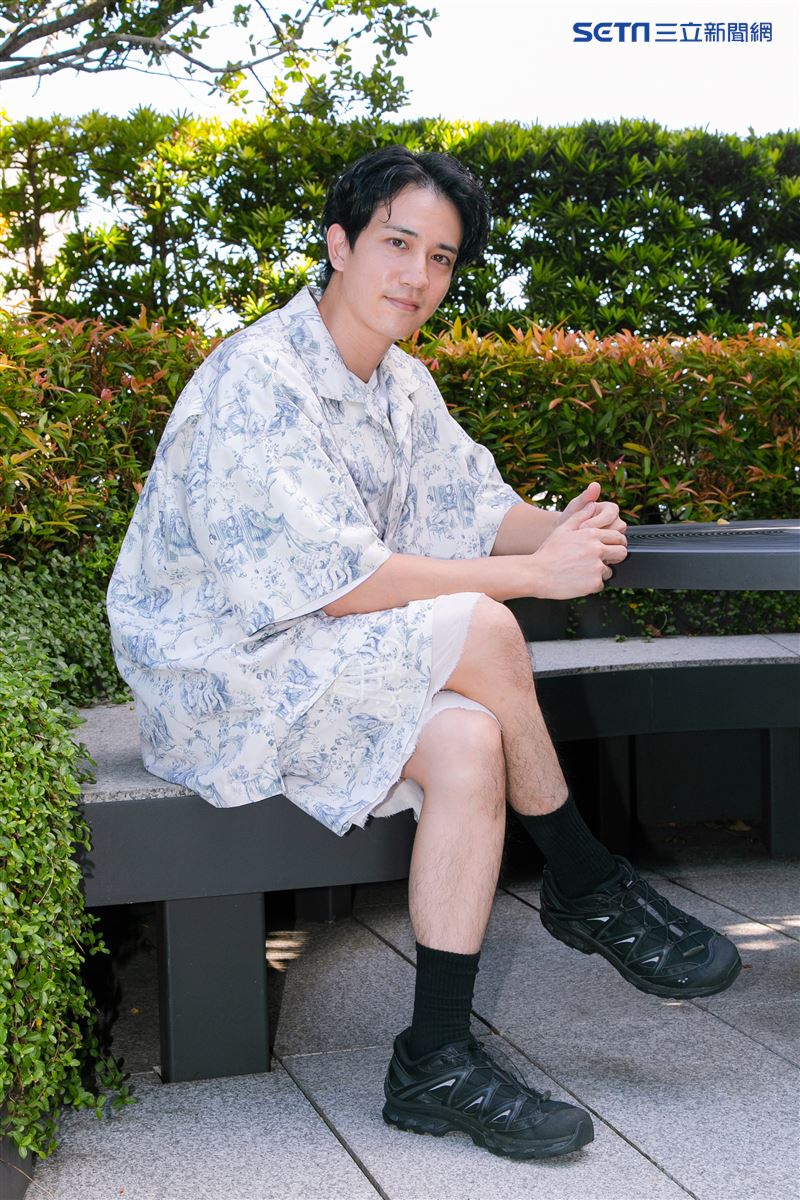 松野高志三立新聞網專訪。（圖／記者楊澍攝影）