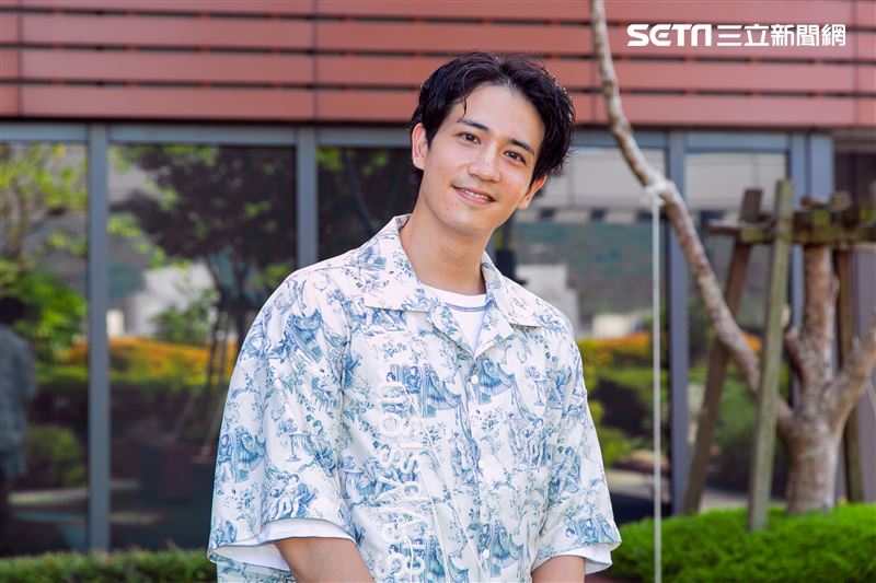 松野高志三立新聞網專訪。（圖／記者楊澍攝影）