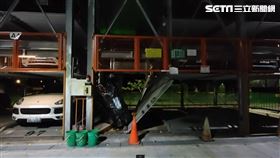 意外,工安,新生公園,台北,保時捷,受傷（圖／翻攝畫面）