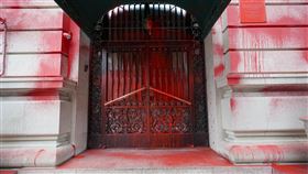 俄羅斯駐紐約領事館。美聯社