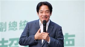 賴清德站台陳時中競總成立掀高潮。（圖／記者楊澍攝影）