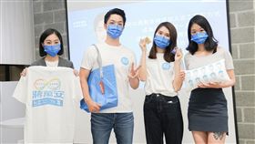 「台北隊集合！蔣萬安競選官網、募款小物」發佈會（圖／蔣萬安競辦提供）