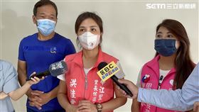 台北市華江里長參選人洪佳君。（圖／記者楊忠翰攝影）